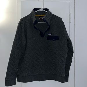 Patagonia Men’s Quilted Sweatshirt Snap-T Pullover | L
